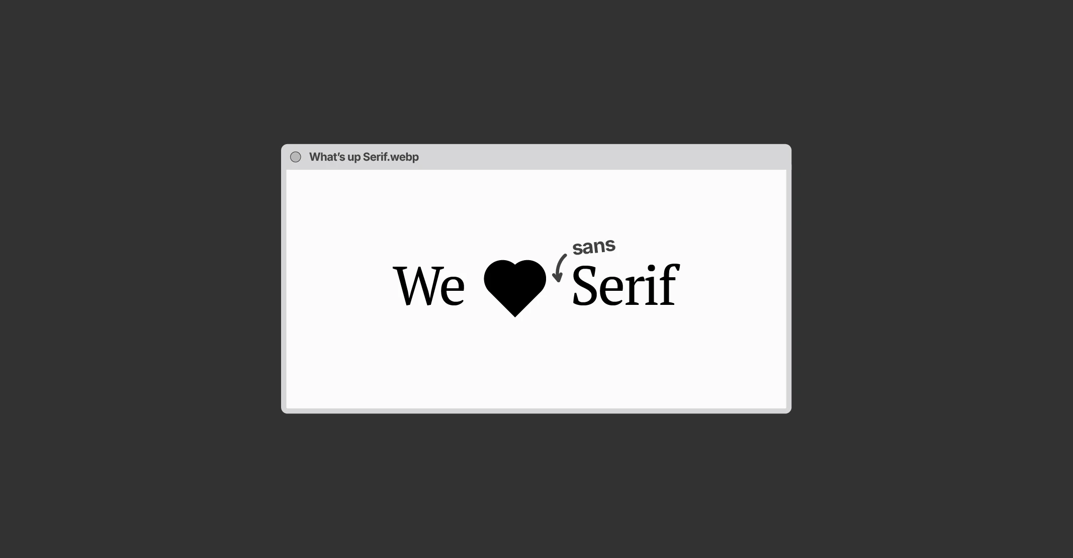 ¿Qué pasa con las tipografías Serif?